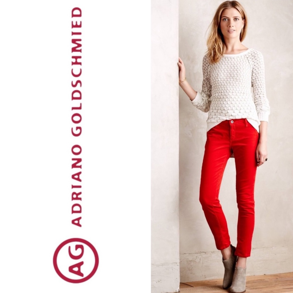 👖Anthropologie AG The Stevie Ankle Slim Leg Jeans